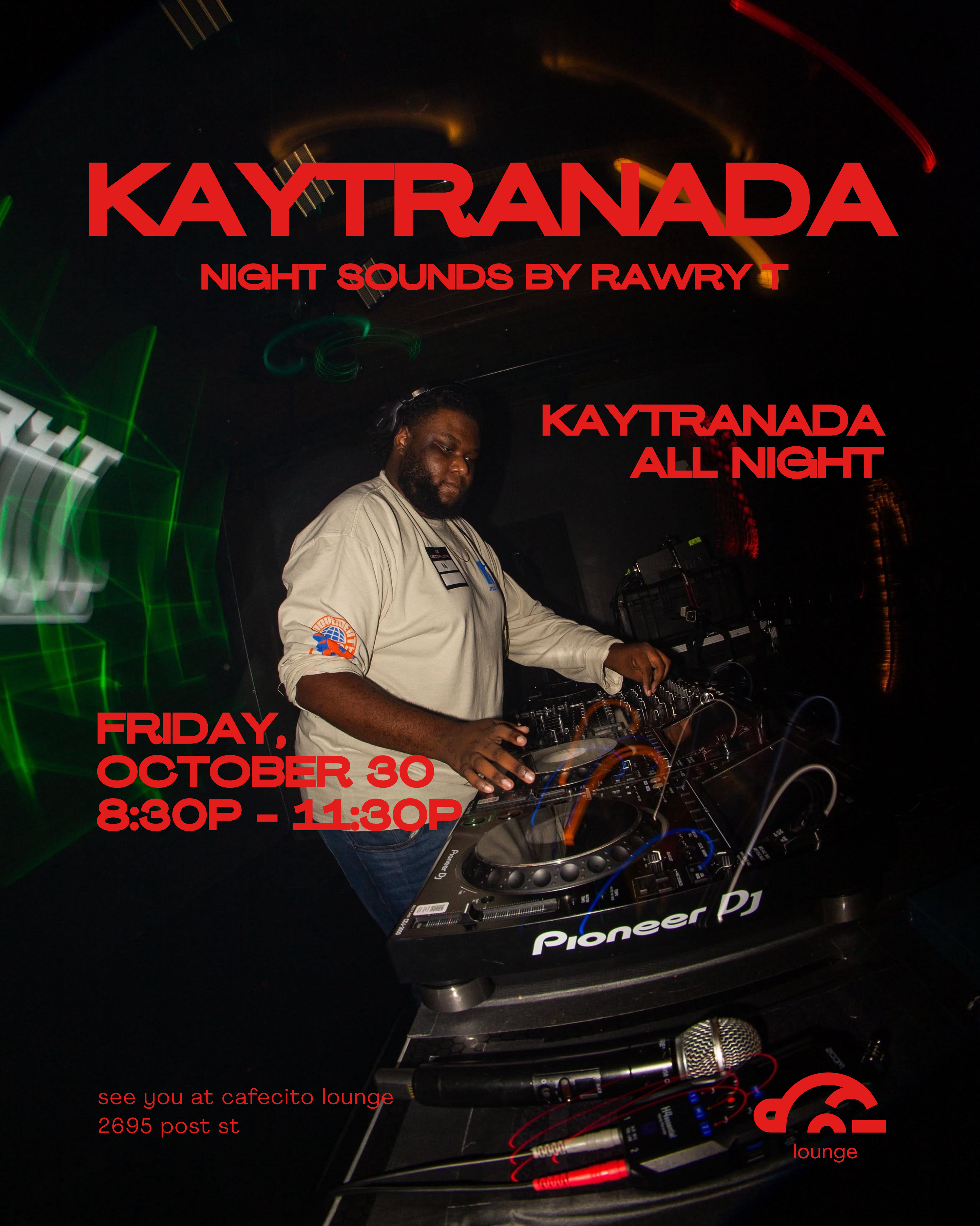 kaytranada night poster
