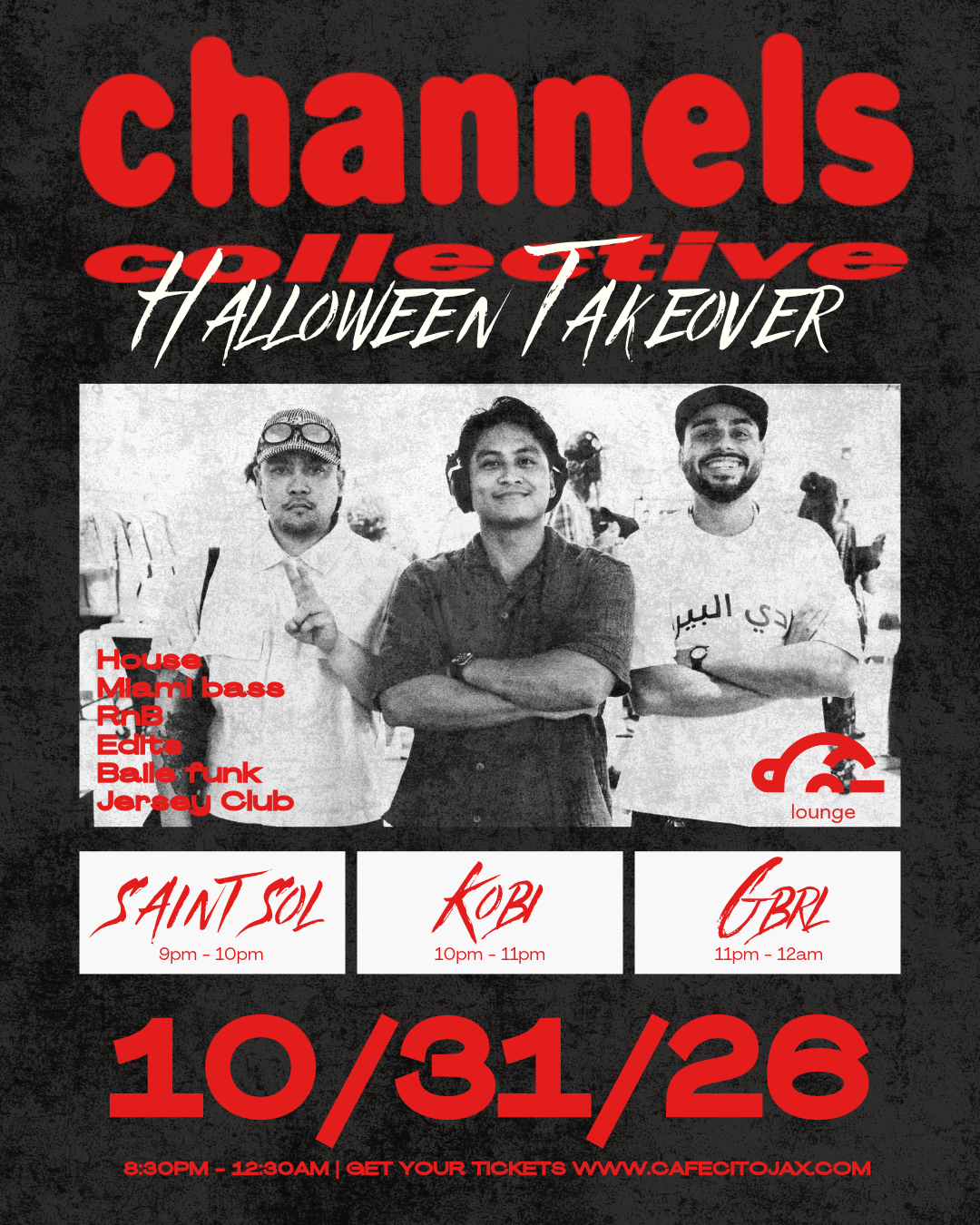halloween takeover - collaboration with channels.collective poster